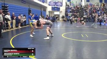 165 lbs Cons. Round 7 - Austin Sertell, FINDLAY vs Broderick Barth, FREMONT ROSS