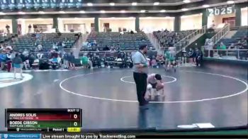 152 lbs Quarters & 1st Wb (16 Team) - Boede Gibson, Southlake Carroll vs Andres Solis, El Paso Eastwood