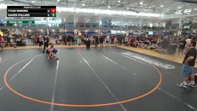 126 lbs Cons. Round 3 - Tyler Herring, Level Up vs Xavier Pollard, Unattached