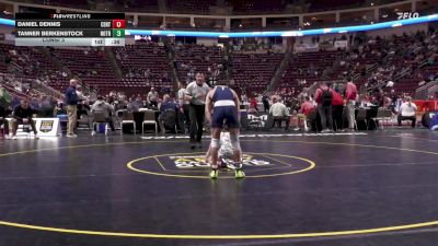 133 lbs Consi 3 - Daniel Dennis, Central Bucks West vs Tanner Berkenstock, Notre Dame GP