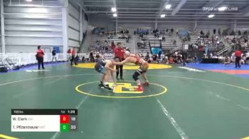 195 lbs Prelims - Will Clark, Indiana Outlaws Red vs Tyler Pfizenmayer, Grit Mat Club HS