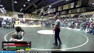 126 lbs Champ. Round 1 - Issac Herrera, Del Oro vs Caden Hanover, Poway