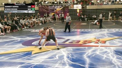 107 lbs Finals (8 Team) - Garrett Bjerga, Staples-Motley, MN vs Symon Woods, Washington, IL