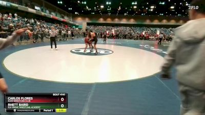 120-125 lbs Round 2 - Rhett Baird, Elk Grove Wrestling Academy vs Carlos Flores, Elko Wrestling Club