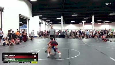 76 lbs Round 2 (6 Team) - Mason Reis, Buffalo Valley WC vs Max Garcia, Full Circle Red