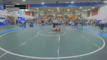 157 lbs 1st Place Match - Mason McDonnell, Fountain Valley vs Adam Salas, Los Alamitos