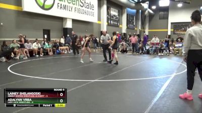 112 lbs Round 5 (16 Team) - Adalynn Vrba, Lady Luck Wrestling vs Lainey Shelangoski, Sebolt Women Wrestling Academy