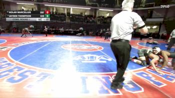 175-1A Cons. Round 1 - Nolan Marcellus, Chattahoochee County HS vs JAYDEN THOMPSON, Elbert County