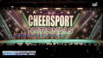 The Stingray Allstars - Snow [2026 L2 Junior - Medium Day 2] 2026 CHEERSPORT National All Star Cheerleading Championship
