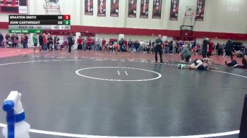 141 lbs Cons. Round 1 - Braxton Smith, Eastern Oregon University (OR) vs John Cartwright, Corban University