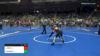 92 lbs Prelims - Landon Collins, Mission Arlington Wrestling vs Hendrix Schwab, Iawc