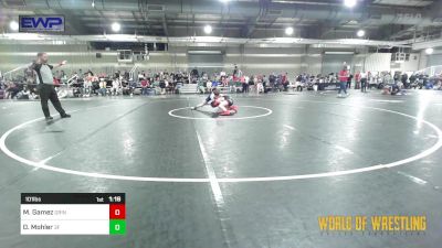 101 lbs Round Of 32 - Mason Gamez, Grindhouse vs Declan Mohler, 3F Wrestling