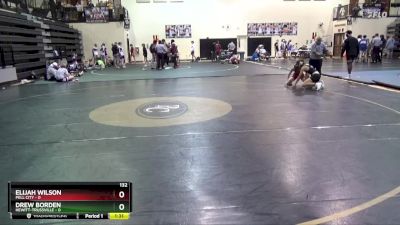 132 lbs Round 5 (10 Team) - Elijah Wilson, Pell City vs Drew Borden, Hewitt-Trussville