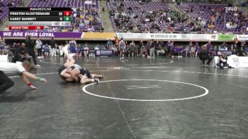 157 lbs Round 1 (16 Team) - Casey Barnett, Tiffin vs Preston Klostermann, Upper Iowa