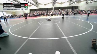 65-B lbs Consi Of 16 #2 - Ash Henecker, RedNose Wrestling School vs Rockey Johnson, Del Val Rams