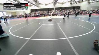 65-B lbs Consi Of 16 #2 - Ash Henecker, RedNose Wrestling School vs Rockey Johnson, Del Val Rams