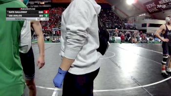 6A 132 lbs Semifinal - Nate Galloway, Rocky Mountain vs Ian Avalos, Mountain View