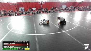 63-64 lbs Round 1 - Llewyn Opels, Arlington Cardinals Wrestling Club vs Thomas Detmer, Wisconsin