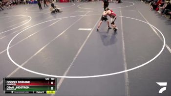 160 lbs Quarterfinal - Cooper Dornink, Minnesota vs Dean Lindstrom, Minnesota