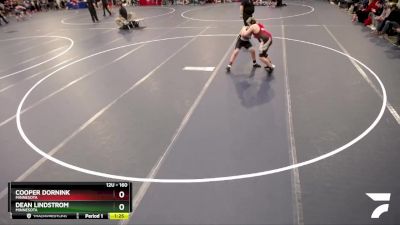 160 lbs Quarterfinal - Cooper Dornink, Minnesota vs Dean Lindstrom, Minnesota