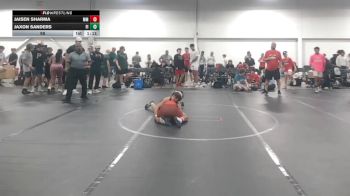 98 lbs Round 2 (4 Team) - Jaisen Sharma, Maryland Mallets vs Jaxon Sanders, Fighting Irish