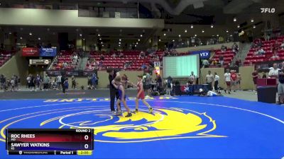 63 lbs Round 2 - Roc Rhees, MO vs Sawyer Watkins, KS