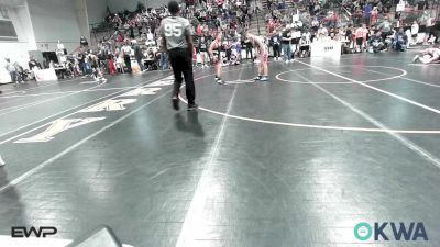 110 lbs Consi Of 4 - Rhett Powers, Tiger Trained Wrestling vs Kenan Berry, Grove Takedown Club