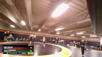 120 lbs Round 3 (4 Team) - Max Wilde, Westlake vs Colt Hannsen, Wasatch