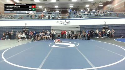 49 lbs 1st Place Match - Beckett Waldo, Lakeland Wrestling Club vs Ed Leal, Hawk Wrestling Club