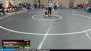 130 lbs Round 6: 1:00pm Sat. - Dylan Shaw, South Anchorage High School vs Nicholas Rackley, Soldotna