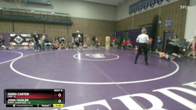 80 lbs Round 3 (6 Team) - John Madler, Burns Junior High vs Aiden Carter, Lusk