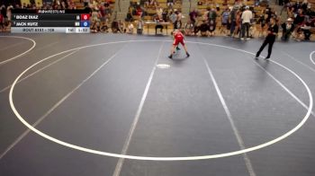 108 lbs Semis - Boaz Diaz, IA vs Jack Kutz, MN