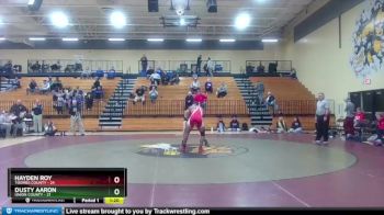 215 lbs Semis & 3rd Wb (16 Team) - Hayden Roy, Toombs County vs Dusty Aaron, Union County