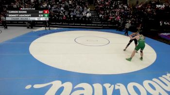 5A 138 lbs Champ. Round 1 - Bennett Ashcroft, Olympus vs Carson Duong, Hunter