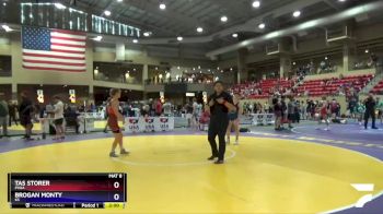 120 lbs Quarterfinal - Tas Storer, PVAA vs Brogan Monty, KS