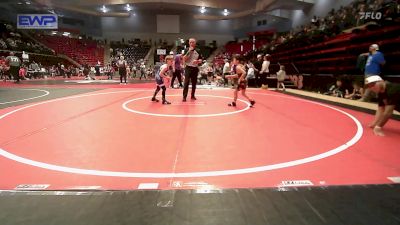 58 lbs Final - Kyler Naifeh, Raw Wrestling Club vs Ace Durao, Bartlesville Wrestling Club