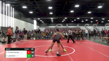 112 lbs Quarterfinals (8 Team) - Caleb Frankenberger, Team Missouri (MO) vs Cooper Ledbetter, Elite Ath Club DZ (IN)