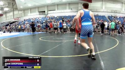144 lbs Cons. Round 4 - Jack Dinwiddie, OH vs Gavin Shropshire, OH