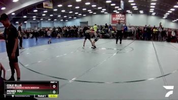 56 lbs Cons. Round 3 - Cole Ellis, Hanover Hawkeye Youth Wrestlin vs Moses You, Nova WC