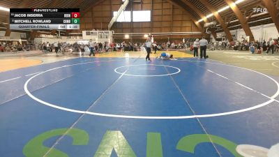 140 lbs Quarterfinal - Jacob Inserra, Rednose vs Mitchell Rowland, Combat Athletics