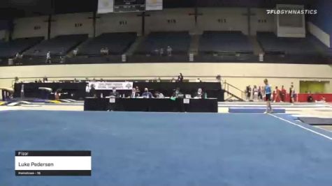 Luke Pedersen - Floor - 2021 USA Gymnastics Development Program National Championships