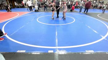 100 lbs Rr Rnd 3 - Hunter Pierce, Grove Takedown Club vs Jaxon Fry, Checotah Matcats