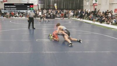 132 lbs Cons. Rd Of 16 - Bear Winter, Sanderson Wrestling Academy vs Tatum Honda, Dubuque Wrestling Club