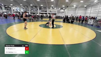 143 lbs Quarterfinal - Vincent Rivera, Empire WC vs Matthew Bolduc, Doughboys WC