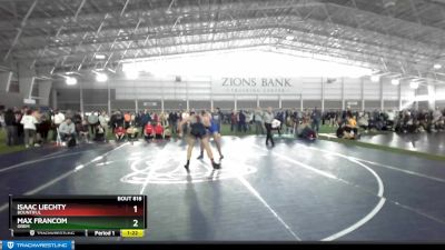 190 lbs Cons. Round 5 - Isaac Liechty, Bountiful vs Max Francom, Orem