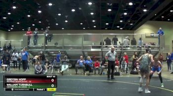 107 lbs Round 4 (6 Team) - Greysin Hopp, Michigan Grappler RTC vs William Turnbull, Contenders WA Green