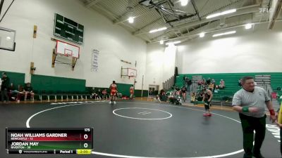 175 lbs Round 5 (6 Team) - Noah Williams Gardner, Newcastle vs Jordan May, Riverton