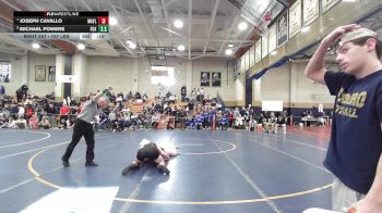 157 lbs Consi Of 8 #2 - Konnor James, Frontier vs Brady Trahan, Ludlow