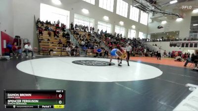 175 lbs Champ. Round 2 - Damon Brown, Monte Vista vs Spencer Ferguson, Rancho Bernardo