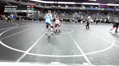 170 lbs Semifinal - Payton Temple, Doom vs Brooke Arbic, Ground Zero WC